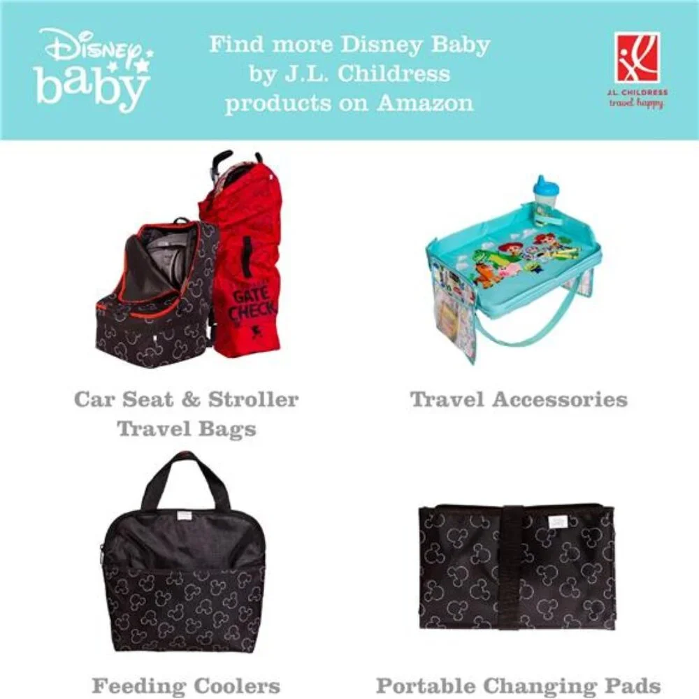 Disney Baby Stroller Organizer Bag Cups N Cargo Universal Fit Travel Cup Holder